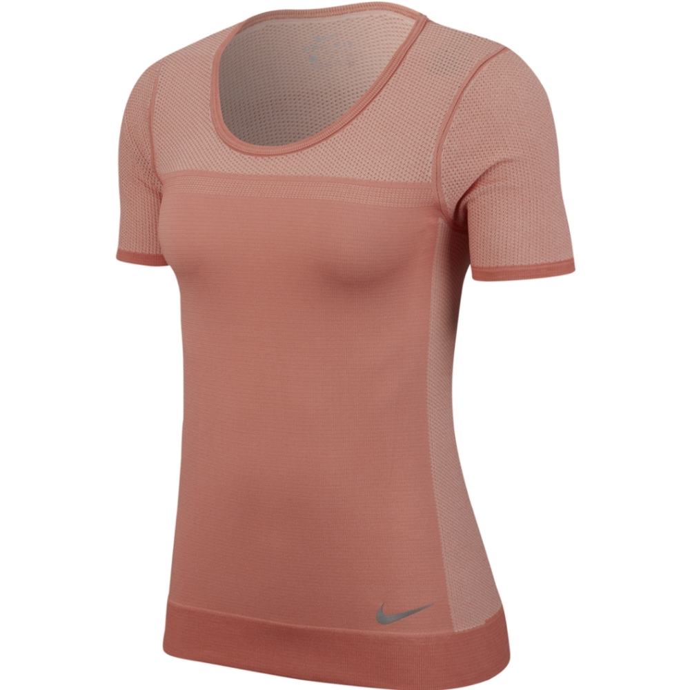 Nike Wmns Infinite S/S Top Pink Quartz-NWT Sz XL